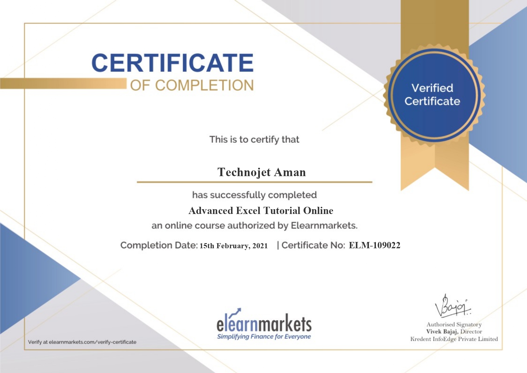 Web Accessibility Certificate